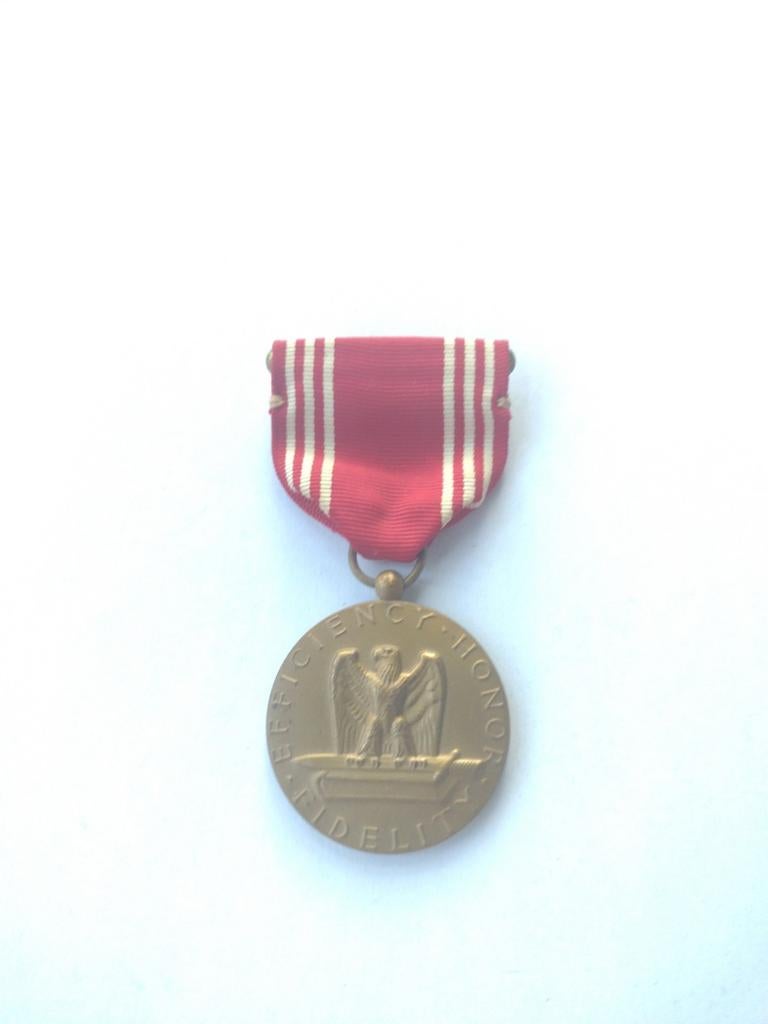 R USA medaille Good conduct medal army met doosje, Ophalen of Verzenden, Amerika, Lintje, Medaille of Wings