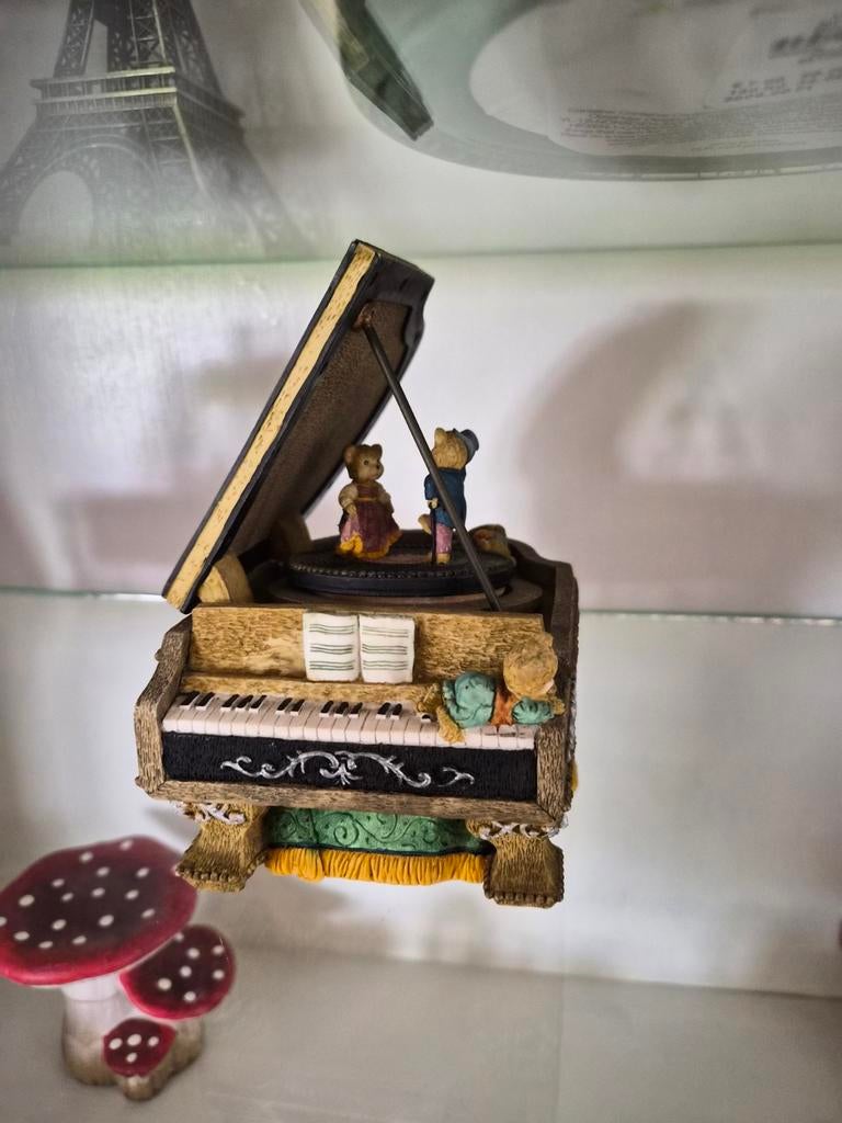 Speeldoos beren piano, Ophalen of Verzenden, Dier