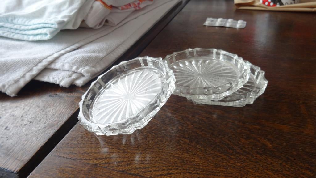 Onderzetters, Ophalen of Verzenden, Zo goed als nieuw, Glas of Kopje