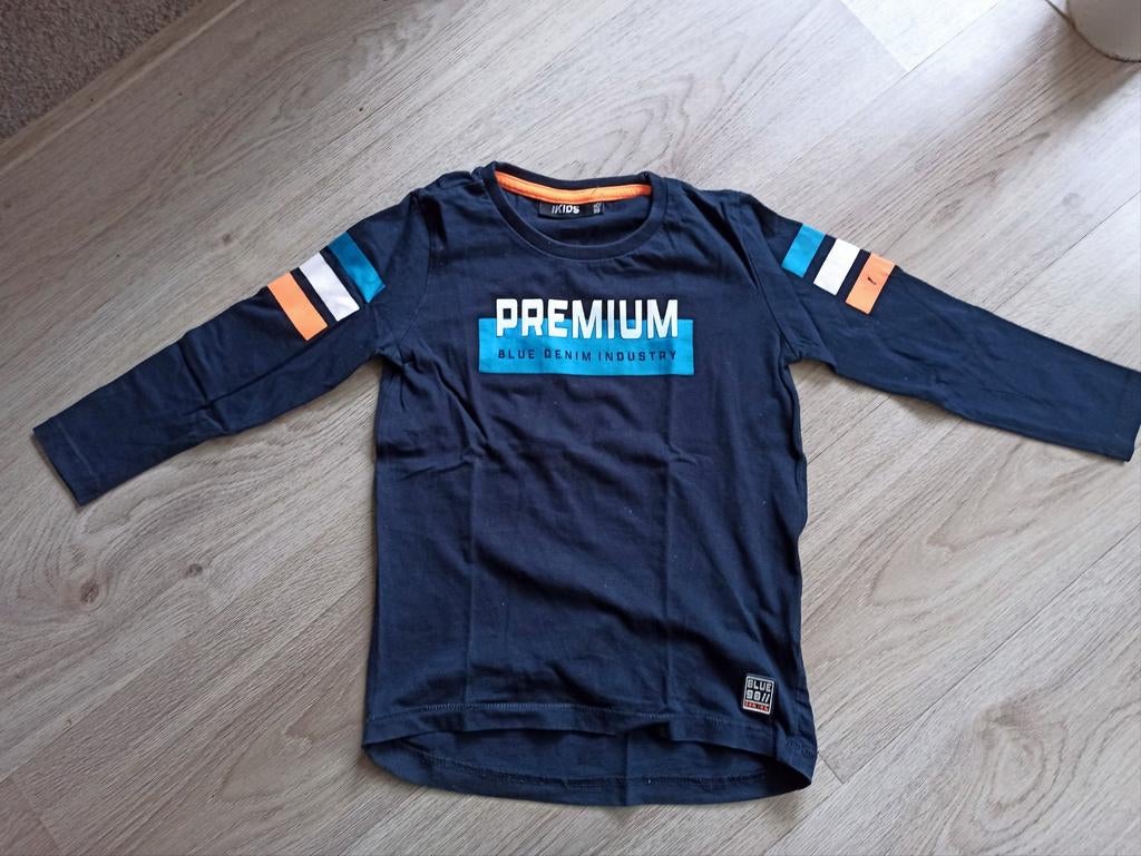 Leuk shirt maat 116 met print, Kinderen en Baby's, Kinderkleding | Maat 116, Gebruikt, Europe Kids, Ophalen of Verzenden, Shirt of Longsleeve