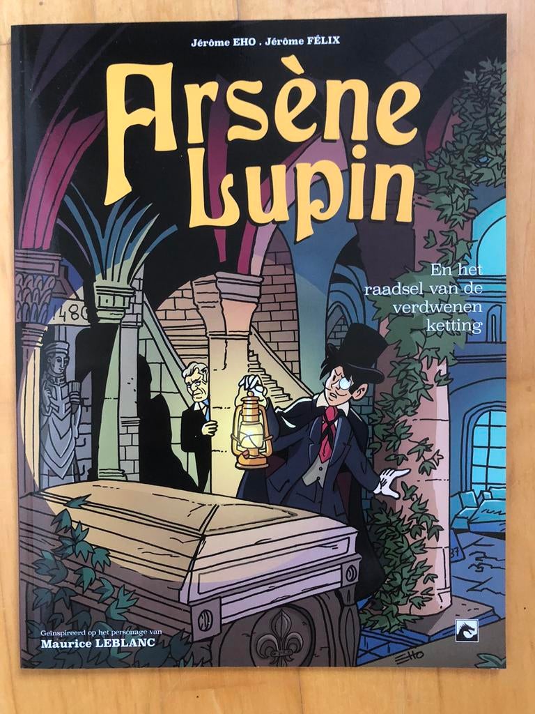 Stripboek Arsène Lupin Raadsel verdwenen ketting nieuw, Eén stripboek, Ophalen of Verzenden, Nieuw