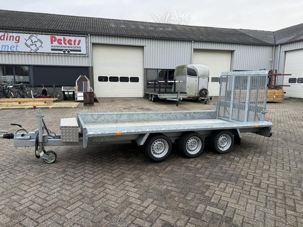 Machinetransport Aanhanger Hapert 3-asser bladveren 02-2023!, Auto diversen, Aanhangers en Bagagewagens, Gebruikt