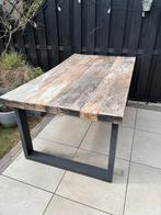 Gratis tuintafel mango hout 180x100, Ophalen of Verzenden, Gebruikt, Rechthoekig, Hout