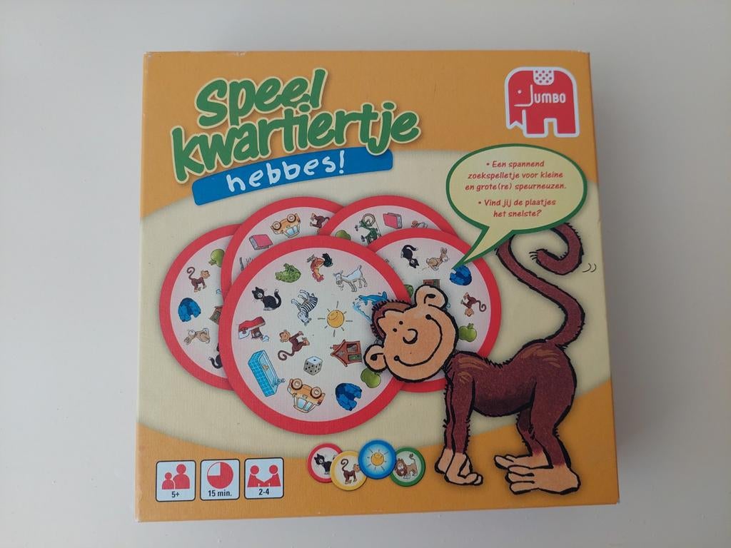 Speelkwartiertje Hebbes! van Jumbo, Ophalen of Verzenden, Zo goed als nieuw, Jumbo