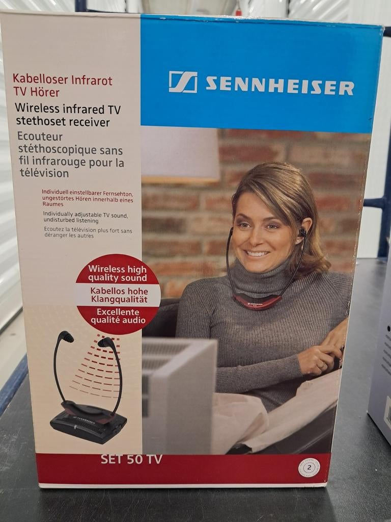 Sennheiser set 50 tv_digitaal tv luistersysteem, Ophalen