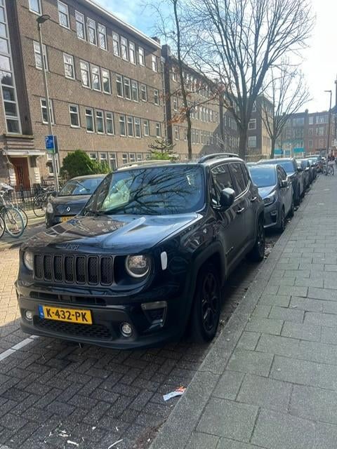 Jeep Renegade 1.3T 150pk Ddct 2021 Zwart, 4 cilinders, Zwart, Renegade, 1332 cc