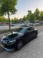 Mercedes-Benz C-Klasse C220 CDI 2.1 125KW Aut7 2015 Zwart, Auto's, Mercedes-Benz, Automaat, Achterwielaandrijving, 1800 kg, 4 cilinders