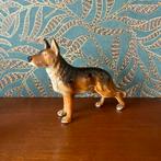 Vintage porseleinen beeld – Duitse herder hond, Ophalen of Verzenden, Zo goed als nieuw