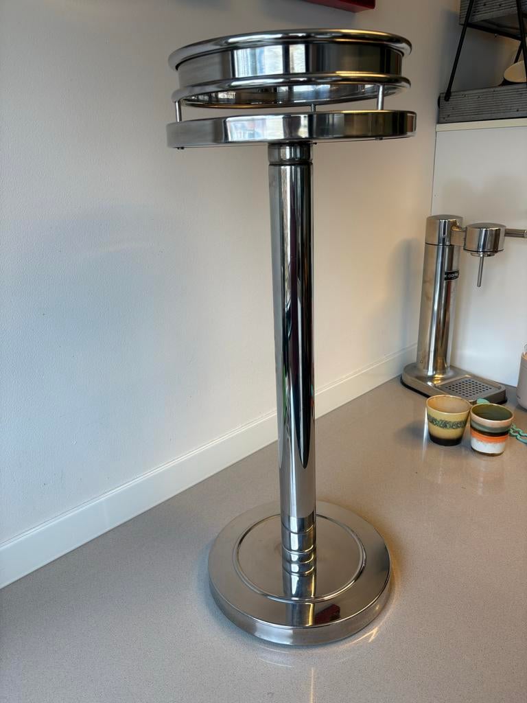 Mepra Champagne/Wijnkoeler Standaard RVS, Ophalen, Overige materialen, Gebruikt, Overige typen