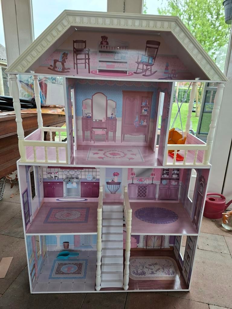 Poppenhuis Kidkraft, Ophalen, Gebruikt, Poppenhuis