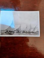 Zwart-wit Ansichtkaar van zeilboten Warmond, Ophalen of Verzenden, 1940 tot 1960, Nieuw, Natuur