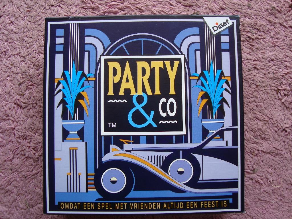 Party en Co, Hobby en Vrije tijd, Gezelschapsspellen | Overige, Ophalen of Verzenden, Zo goed als nieuw