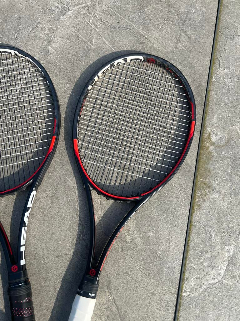 Head tennisrackets, gripmaat 3, Sport en Fitness, Tennis, Gebruikt, Ophalen of Verzenden, Head, Racket