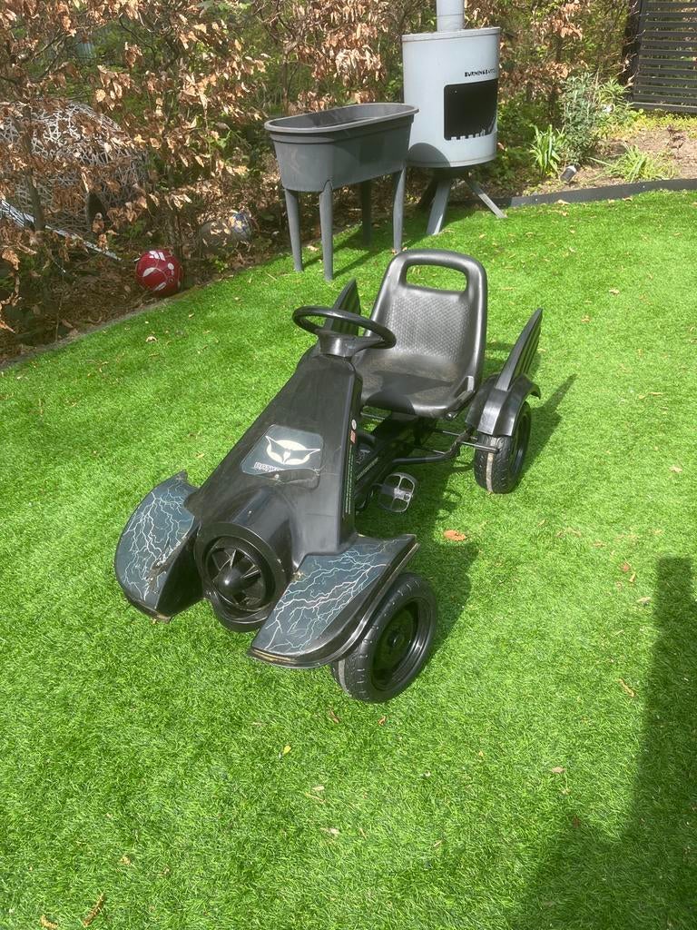Batman skelter met pedalen en verstelbare zitting, Kinderen en Baby's, Speelgoed | Buiten | Skelters, Ophalen, Gebruikt, Overige merken