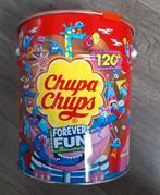 Chupa Chups blik, 20 cm hoog, 18 cm diameter, Ophalen of Verzenden, Gebruikt, Overige, Overige merken