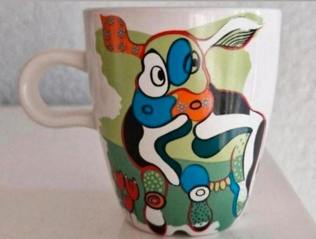 Douwe Egberts senseokopje M Rebel Groen, Ophalen of Verzenden, Zo goed als nieuw, Overige stijlen, Kop(pen) en/of Schotel(s)