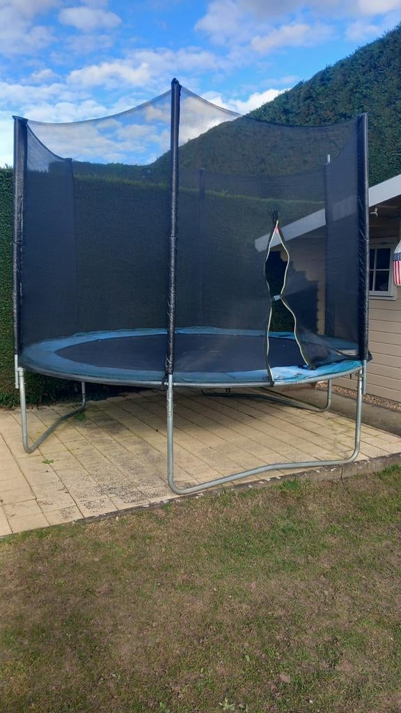 Trampoline omtrek 305cm, Ophalen, Gebruikt