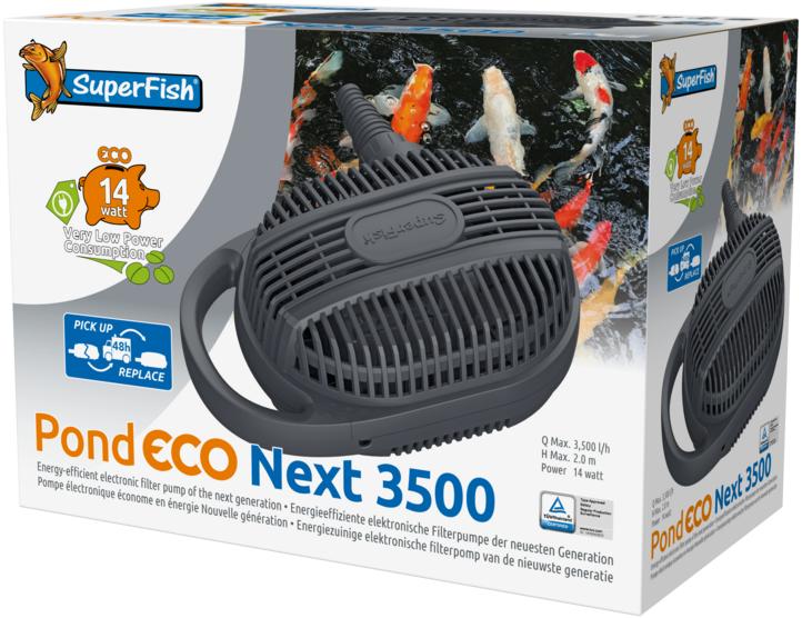 SuperFish Pond Eco Next 3500 krachtige vijverpomp, Ophalen of Verzenden, Nieuw, Vijverpomp
