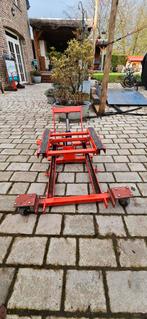 Stevige motorhefkrik - Ideaal voor onderhoud, Motoren, Ophalen