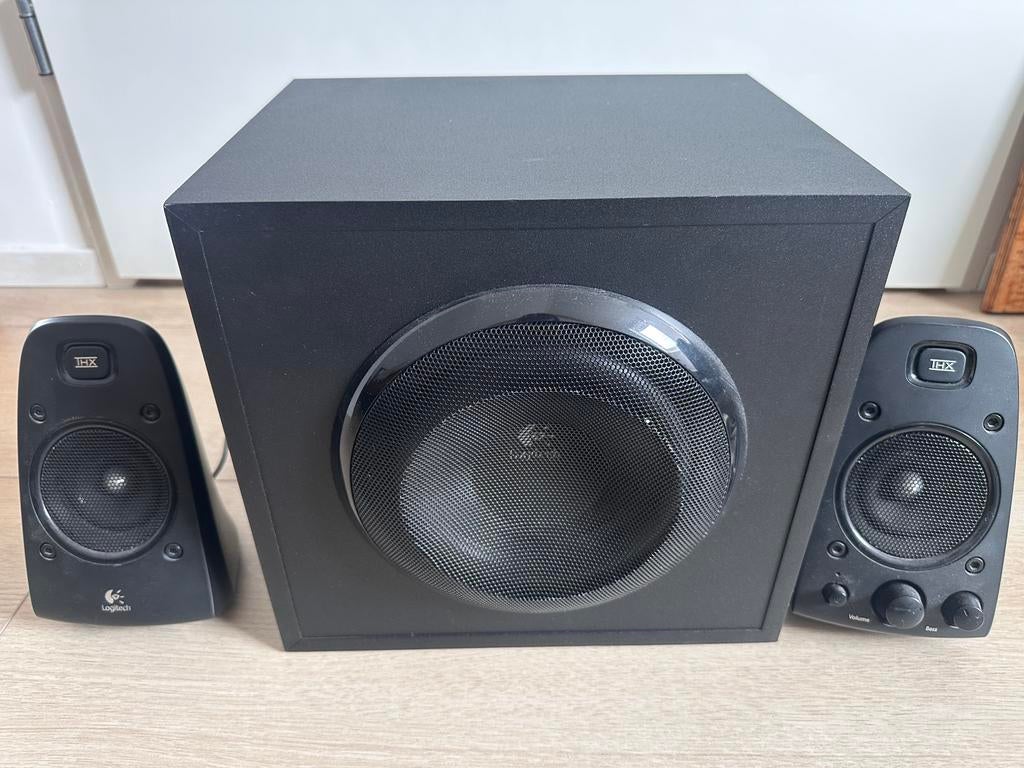 Logitech Z623 THX speakerset 2.1 met subwoofer, Computers en Software, Pc speakers, Ophalen of Verzenden, Zo goed als nieuw