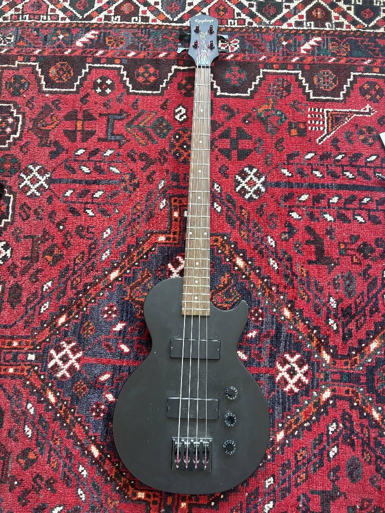 Epiphone Les Paul special Bass Pitch Black, Muziek en Instrumenten, Snaarinstrumenten | Gitaren | Bas, Ophalen, Gebruikt, Elektrisch