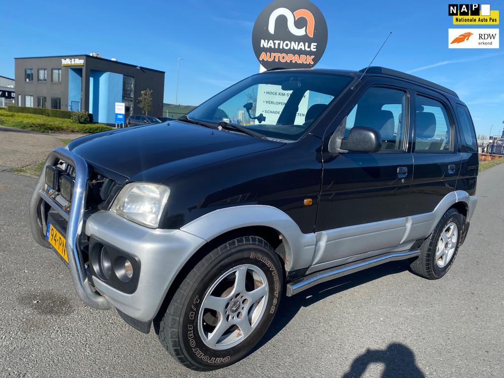Daihatsu Terios 1.3 SXE - 2004 - Benzine - Handgeschakeld -, Auto's, Daihatsu, 4 cilinders, 400 kg, Zwart, Bedrijf