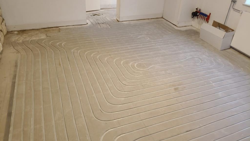 Vloerverwarming installatie,, Overige materialen, 6 meter of meer, Overige typen, Nieuw