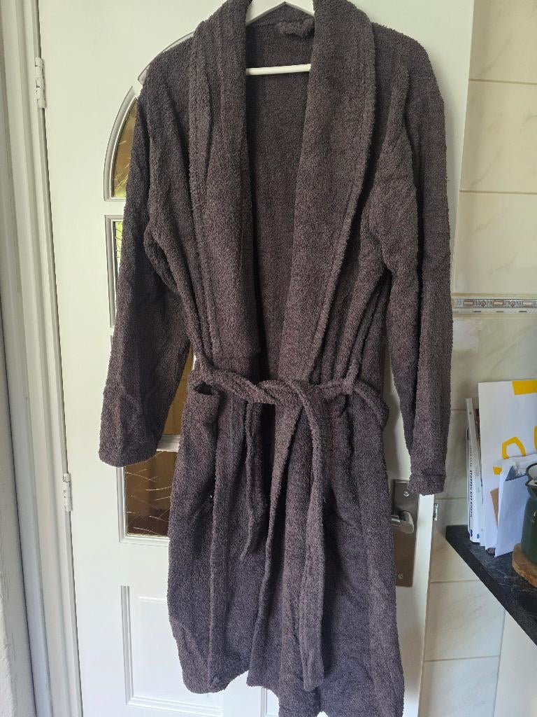 Badstof badjas heren, Kleding | Heren, Ophalen of Verzenden, Nieuw, Maat 48/50 (M), Hema