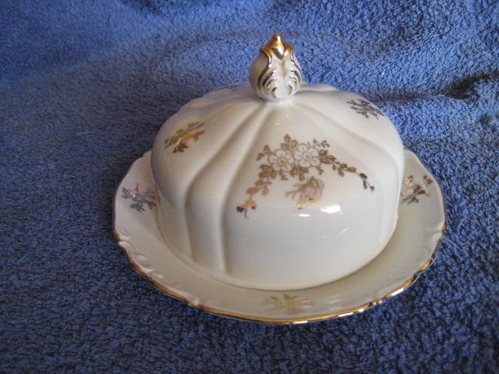 Oude boterdoos, Bavaria, 100 % ok! (NO95), Antiek en Kunst, Antiek | Servies los, Ophalen of Verzenden