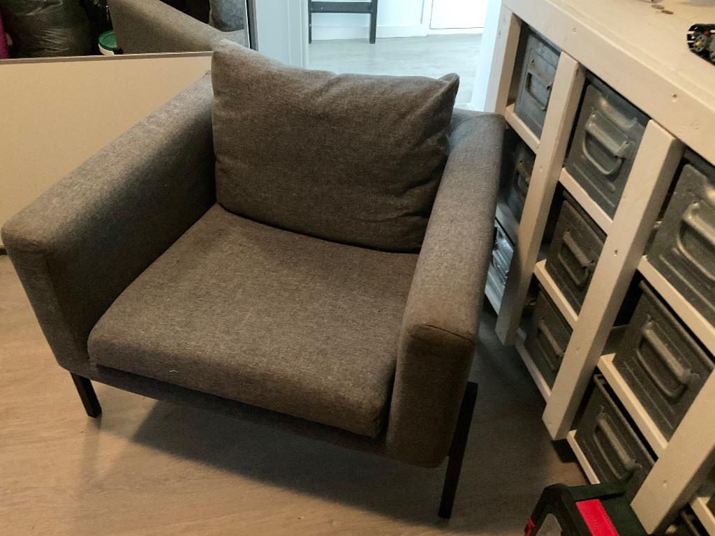 Stoel, Huis en Inrichting, Fauteuils, Ophalen, Gebruikt, Minder dan 75 cm, Stof