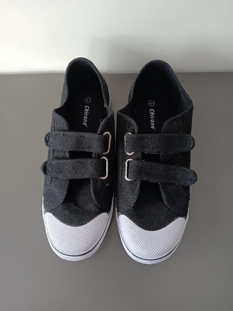 Chicane zwarte gymschoenen maat 41, Gebruikt, Chicane, Ophalen of Verzenden, Jongen of Meisje