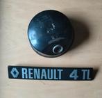 Renault 4tl logoplaatje en afdekking koplamp, Ophalen of Verzenden, Gebruikt, Renault
