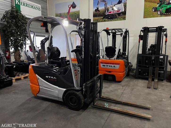 STILL RX50-15 Elektrische heftruck, accu bj. 2020, TRIPLO/SI, Zakelijke goederen, Machines en Bouw | Heftrucks en Intern transport