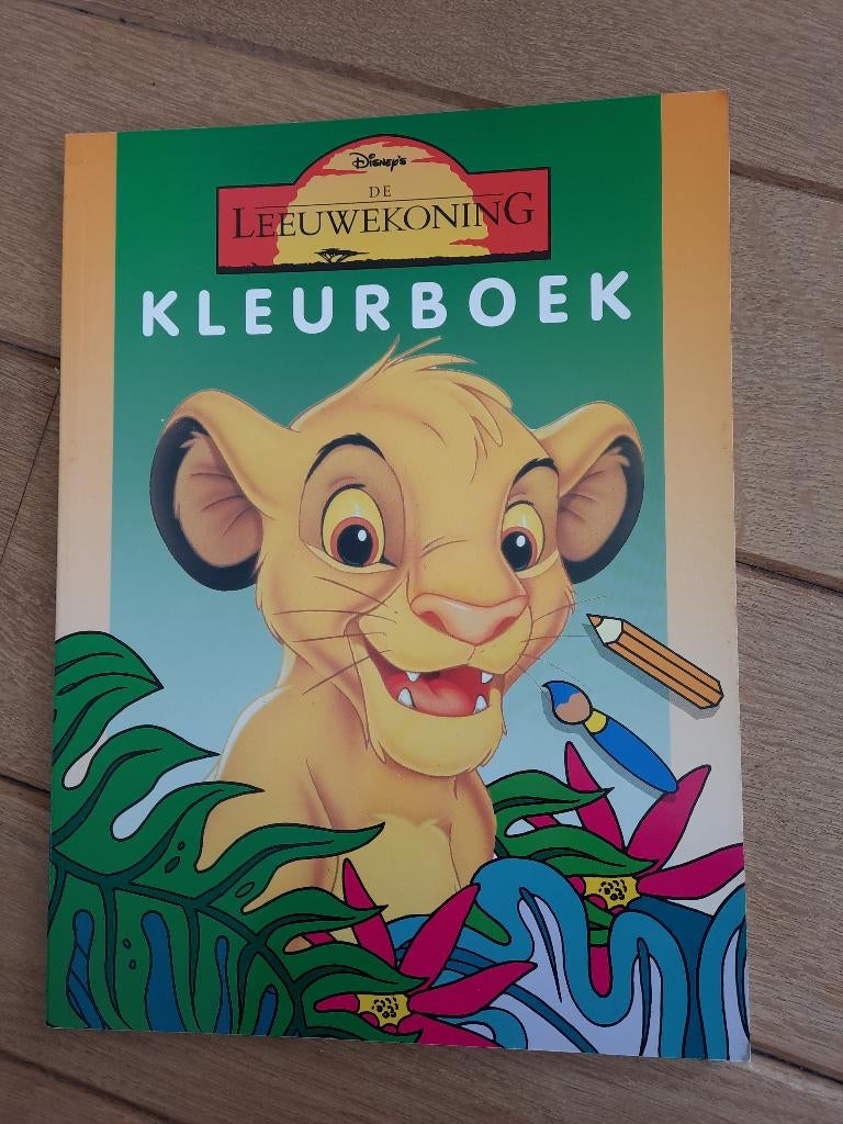 Disney's De Leeuwenkoning kleurboek 1995, Ophalen of Verzenden, Overige figuren, Overige typen