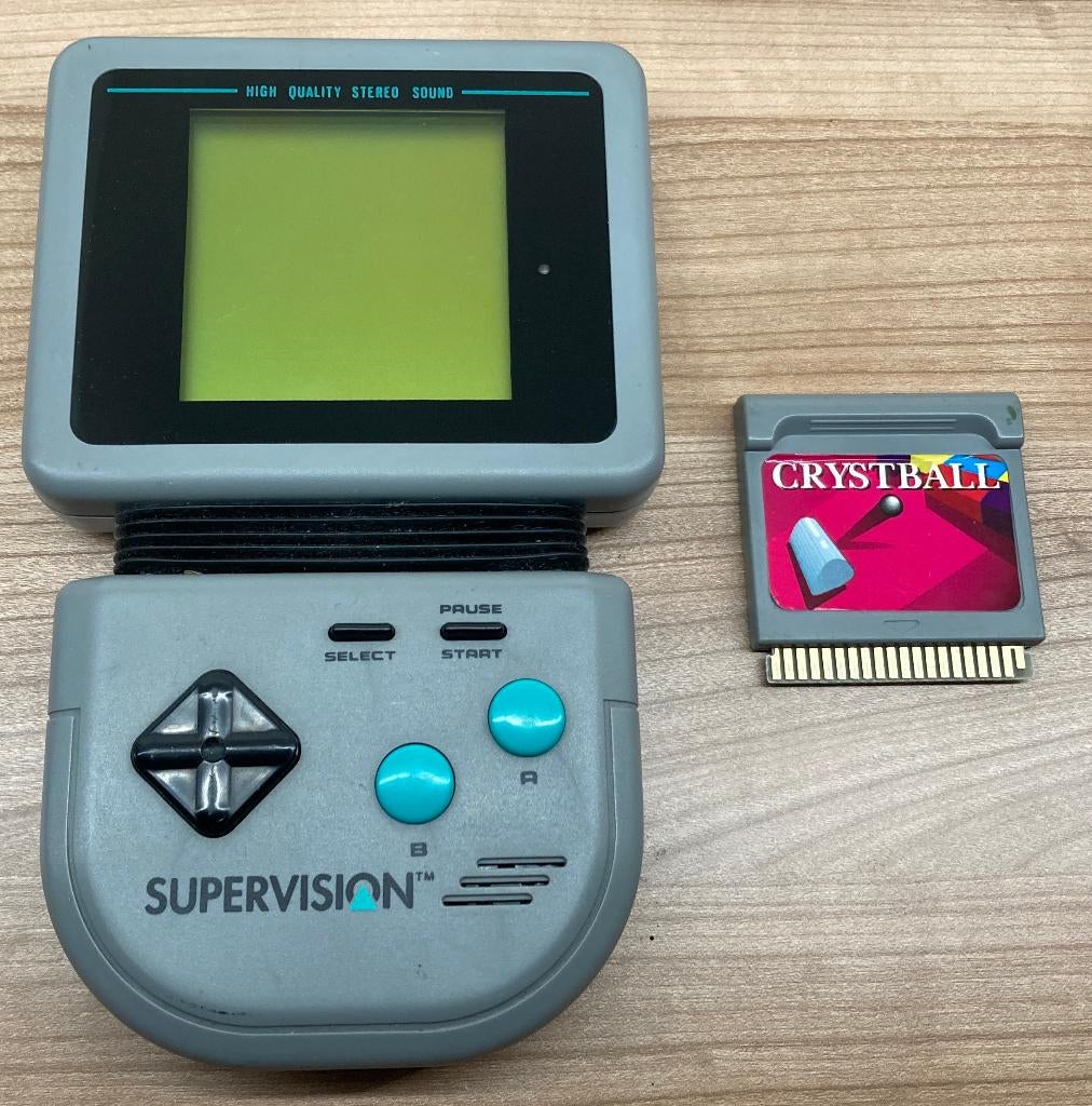 Watara Supervision met Crystball (Model 9205), Spelcomputers en Games, Spelcomputers | Overige, Ophalen of Verzenden, Overige merken