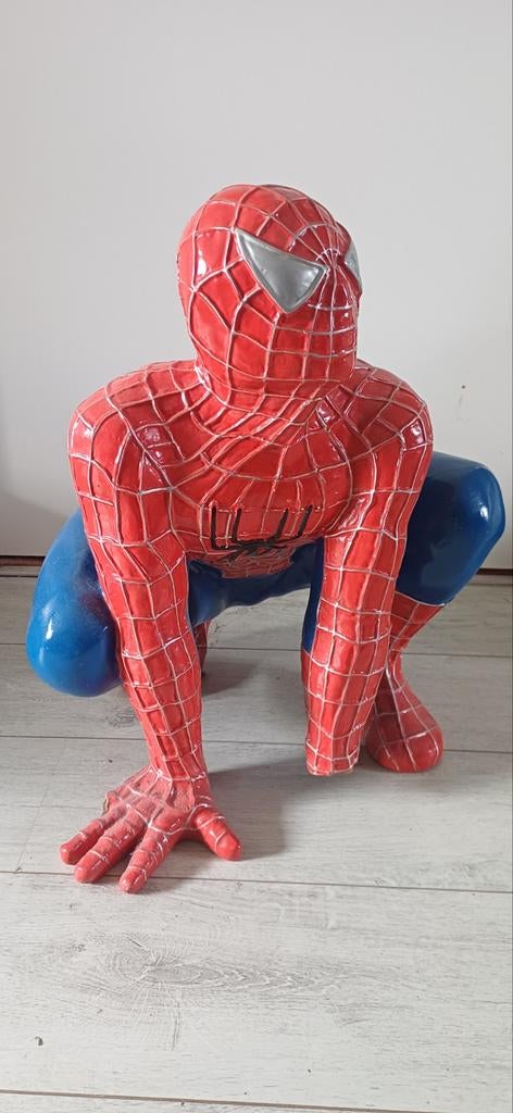 Spiderman groot beeld 65cm hoog ( Defect ), Ophalen