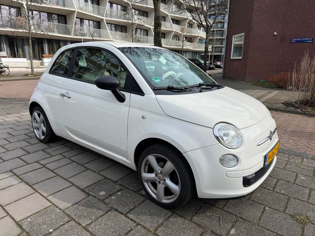 Fiat 500 1.2 Ivory White, Voorwielaandrijving, Euro 5, Stof, Gebruikt
