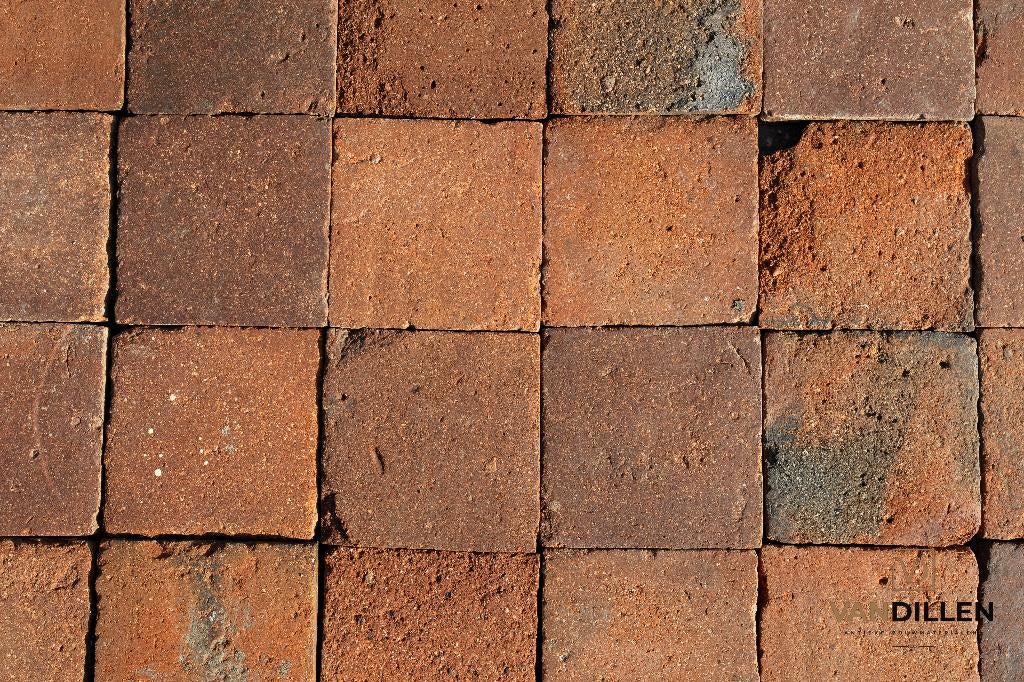 Antieke Franse plavuizen 16x16x2 110m2 mooie nuance, Steen of Klei, Minder dan 50 cm, Ophalen of Verzenden, 10 m² of meer