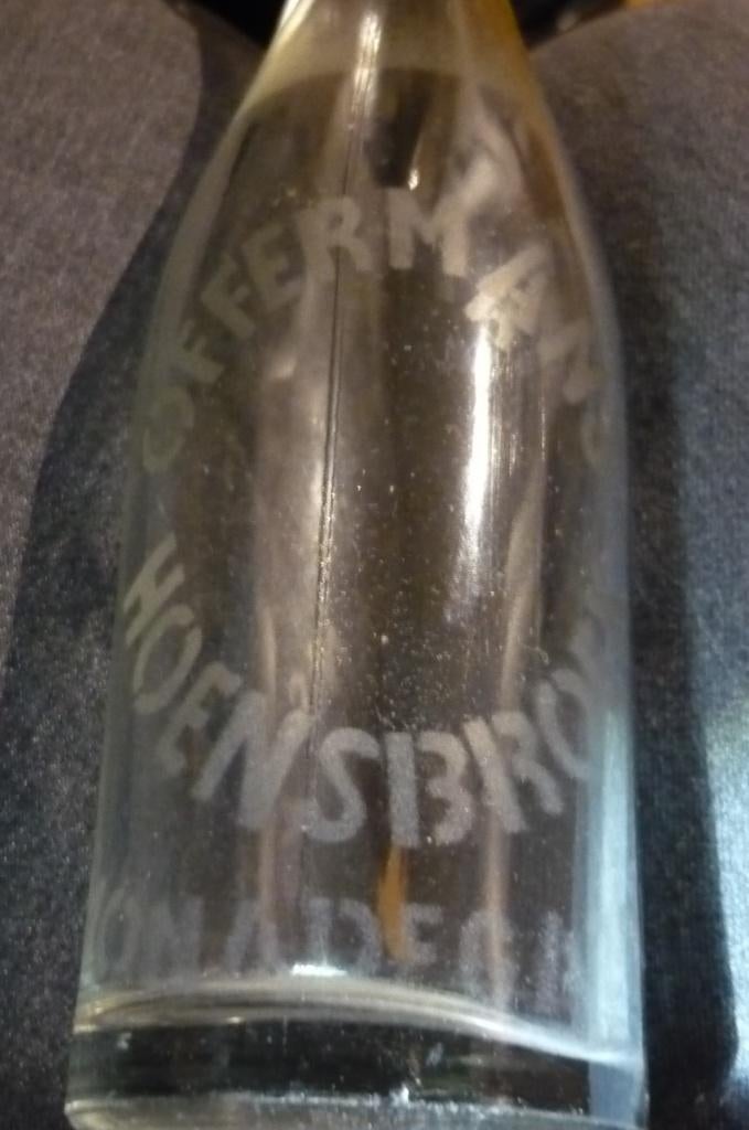 Limonade gazeuse flesje, OFFERMANS HOENSBROEK., Verzamelen, Ophalen of Verzenden, Gebruikt, Verpakking