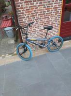 Kawasaki BMX Fiets - Blauw met Voetsteunen, Fietsen en Brommers, Fietsen | Crossfietsen en BMX, Ophalen, Gebruikt, Staal, 20 tot 24 inch
