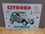 Citroën (2CV) Reclamebord, Ophalen of Verzenden