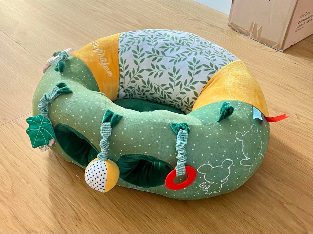 Sophie la Girafe zitkussen babyseat & play - zo goed als nie, Ophalen, Zo goed als nieuw, Babygym