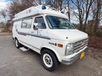Chevy Van G30 1978 V8 5,7L Wegenbelasting vrij, Auto's, Automaat, Chevrolet, Wit, Origineel Nederlands