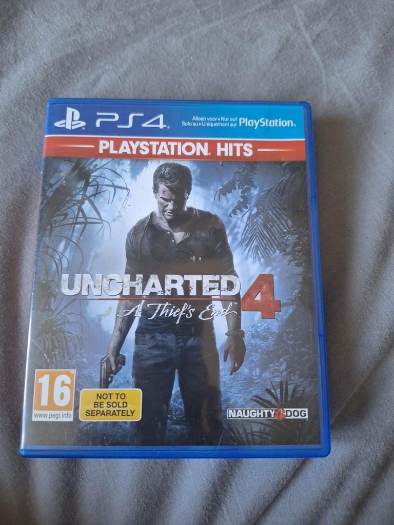 Ps4 Uncharted 4 - A thief's end, Avontuur en Actie, 1 speler, Ophalen of Verzenden, Zo goed als nieuw