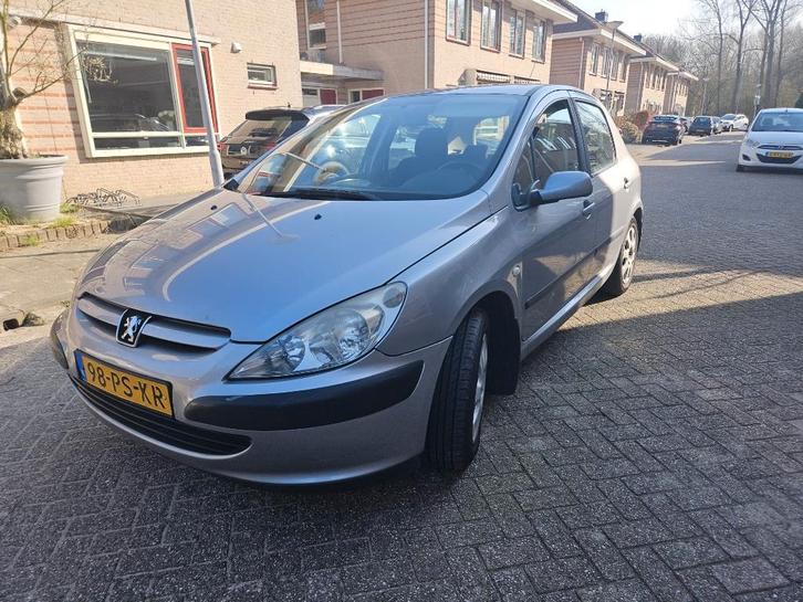 Peugeot 307 1.6 16V XR 5DR AUT 2004 Grijs Nieuwe APK, Auto's, Peugeot, Particulier, Airconditioning, Centrale vergrendeling, Elektrische buitenspiegels