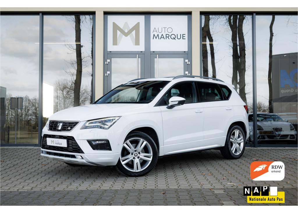 SEAT Ateca 2.0 EcoTSI FR 4DRIVE | Panoramadak | Navigatie in, Auto's, Seat, Automaat, Adaptive Cruise Control, Gebruikt, Wit