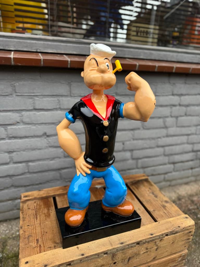 Popeye Beeld - Decoratief Figuur - Vintage Stijl, Verzamelen, Ophalen, ., Zo goed als nieuw, .