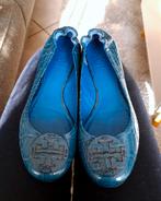 Tory Burch kobalt blauwe leren ballerina maat 38.5- 39 42190, Kleding | Dames, Schoenen, Blauw, ., Zo goed als nieuw, Tory Burch