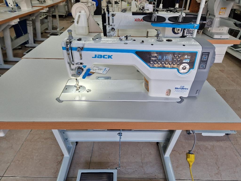 Jack A5-E Full Automaat naaimachine ACTIE 2, Hobby en Vrije tijd, Naaimachines en Toebehoren, Nieuw, Naaimachine, Industrieel