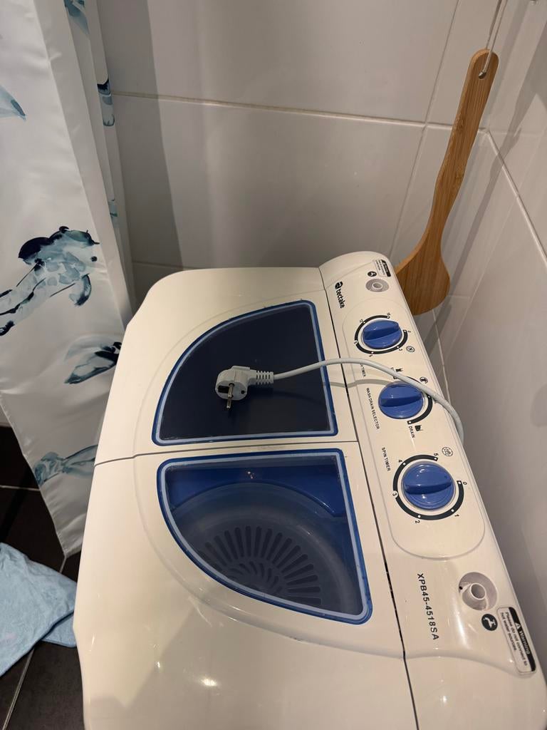 Tectake Mini Wasmachine, Witgoed en Apparatuur, Ophalen, Minder dan 85 cm, Minder dan 4 kg, Bovenlader